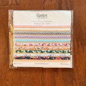 Parker Baby Co. 10-Pack Braided Infant Headbands - Wildflower